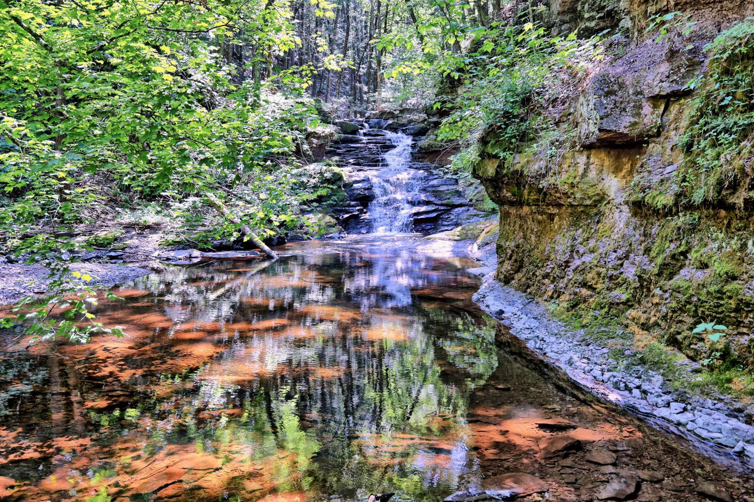 Catskills Creek waterfall